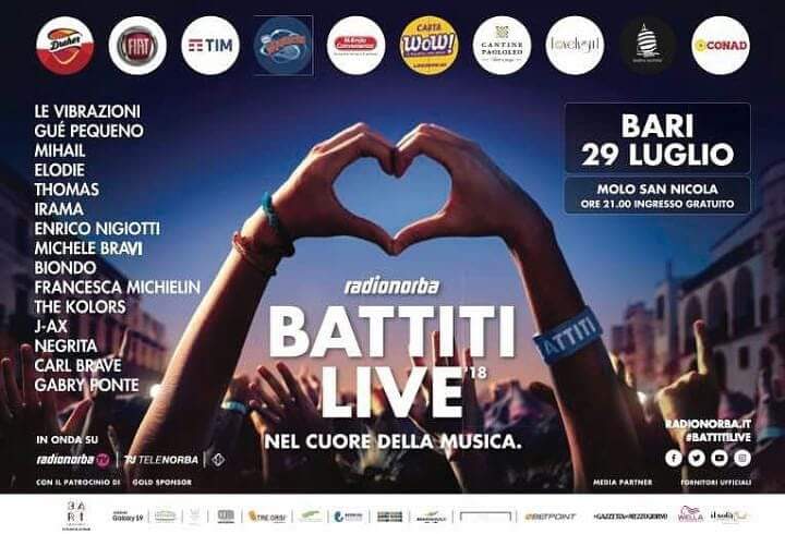 Battiti Live ’18, ultima tappa a Bari