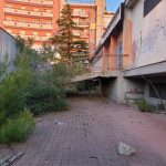 L’ex mercato coperto di Poggiofranco abbandonato a se stesso