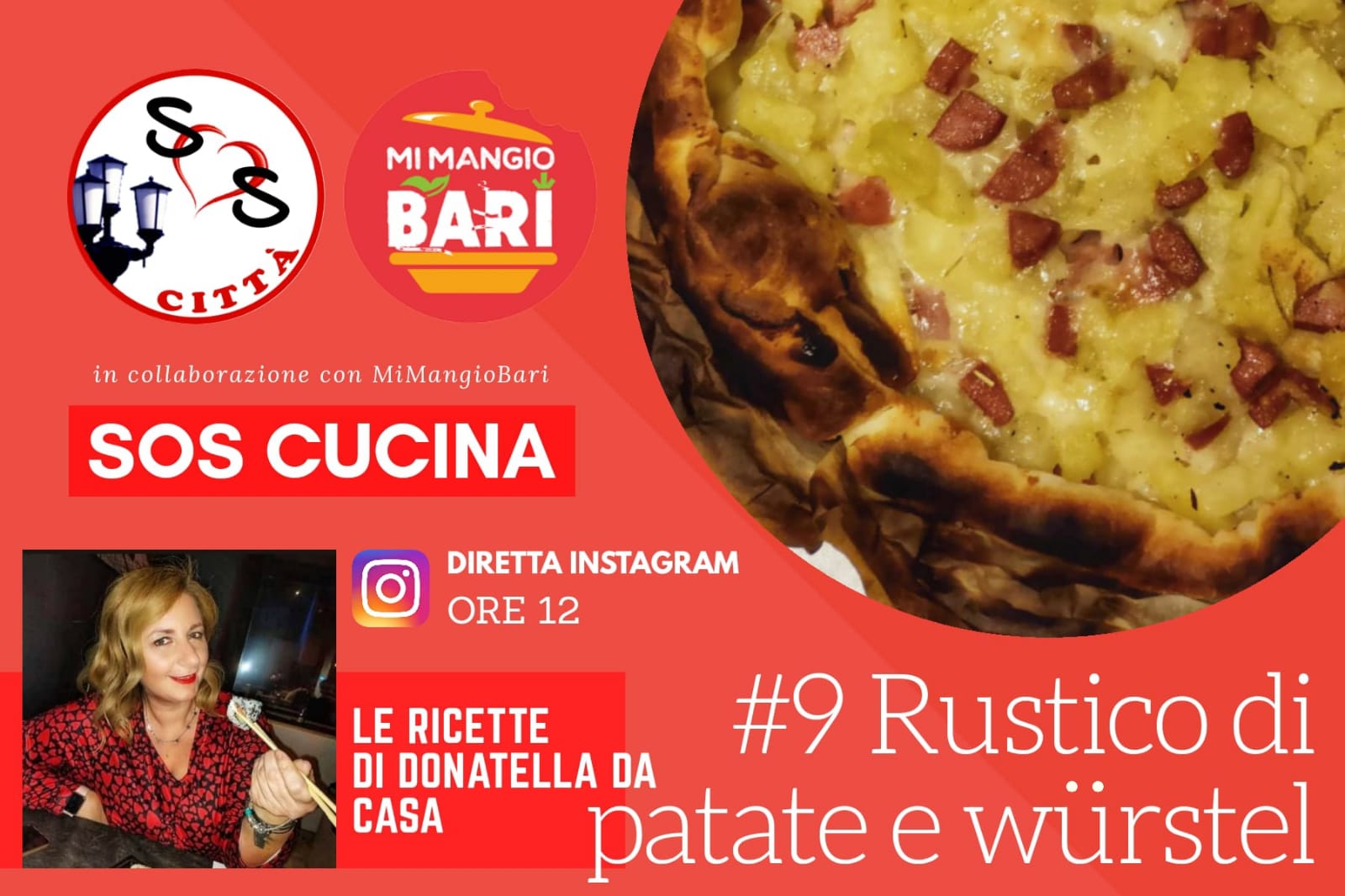 Sos cucina #9 Rustico di patate e wurstel