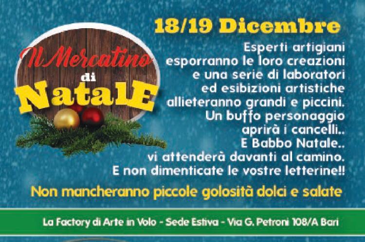 Mercatini di Natale il 18 e il 19 Dicembre a Bari!